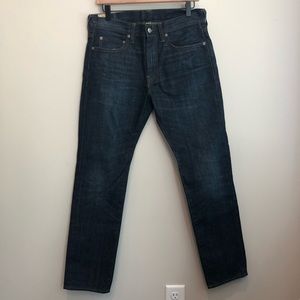 J.Crew Men’s dark wash denim - slim fit